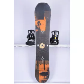 snowboard BURTON RADIUS, black/orange, woodcore, FLATtop, ROCKER