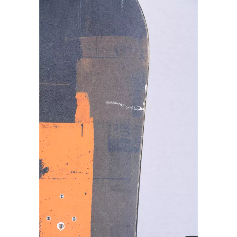 snowboard BURTON RADIUS, black/orange, woodcore, FLATtop, ROCKER