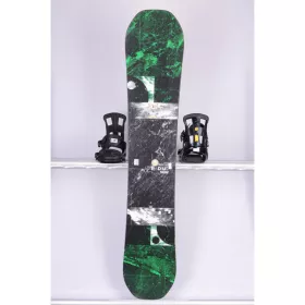 Snowboard BURTON RADIUS WIDE, black/green, woodcore, FLATtop ( TOP Zustand )