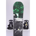 snowboard BURTON RADIUS WIDE, black/green, woodcore, FLATtop ( TOP stav )