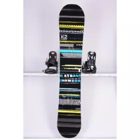 Snowboard K2 PLAYBACK, Black/yellow, woodcore, FLAT