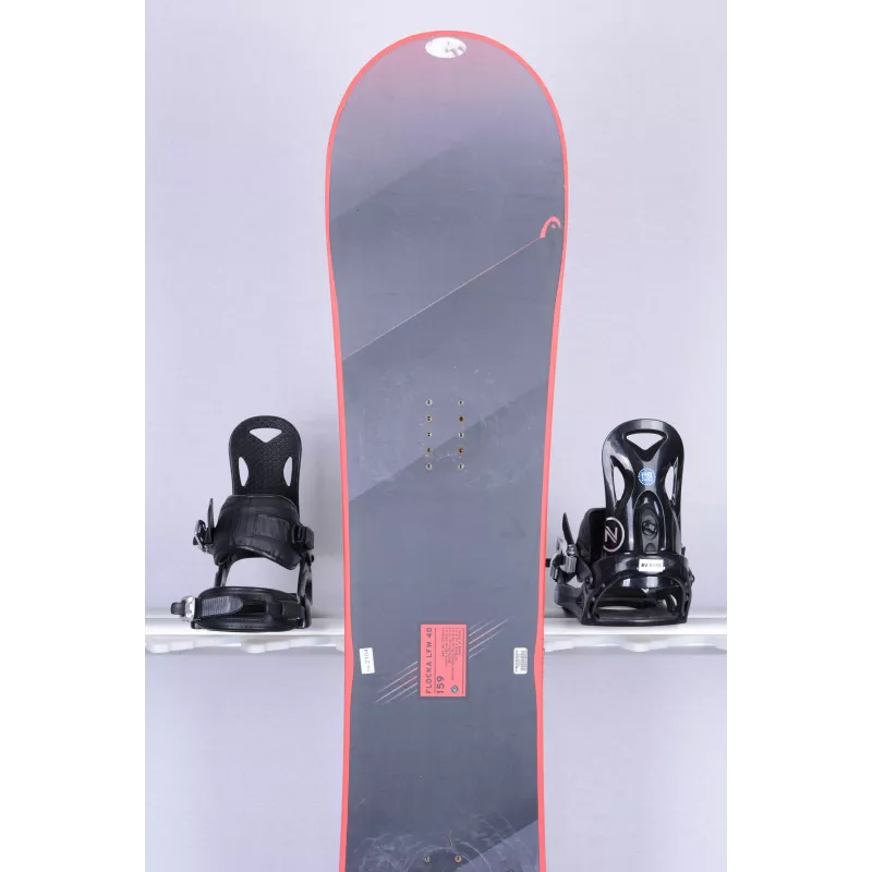 snowboard HEAD FLOCKA LFW 4D, Black/red, woodcore, ALL mountain, ROCKER