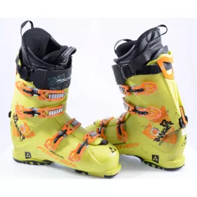 botas esquí FISCHER RANGER 12 VACUUM FULL FIT, SKI/WALK, thermo boot liner, somatec, yellow