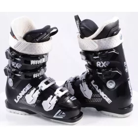 chaussures ski femme LANGE RX 80 W L. V., Polyurethane, Dual core, 3M thinsulate, BLACK/white ( en PARFAIT état )
