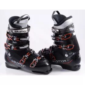 chaussures ski SALOMON MISSION SPORT, extended lever, advanced shell technology, black/red