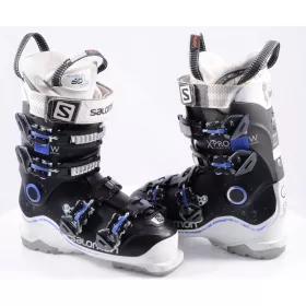 buty narciarskie damskie SALOMON X-PRO ENERGYZER SPORT 90 W, calf adjuster, oversized pivot, black/white/purple