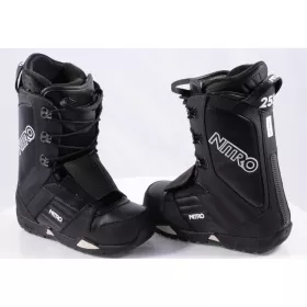 snowboardové boty NITRO, black/white ( TOP stav )