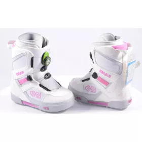 neue Kinder Snowboardschuhe THIRTYTWO KIDS BOA, white/pink ( NEU )