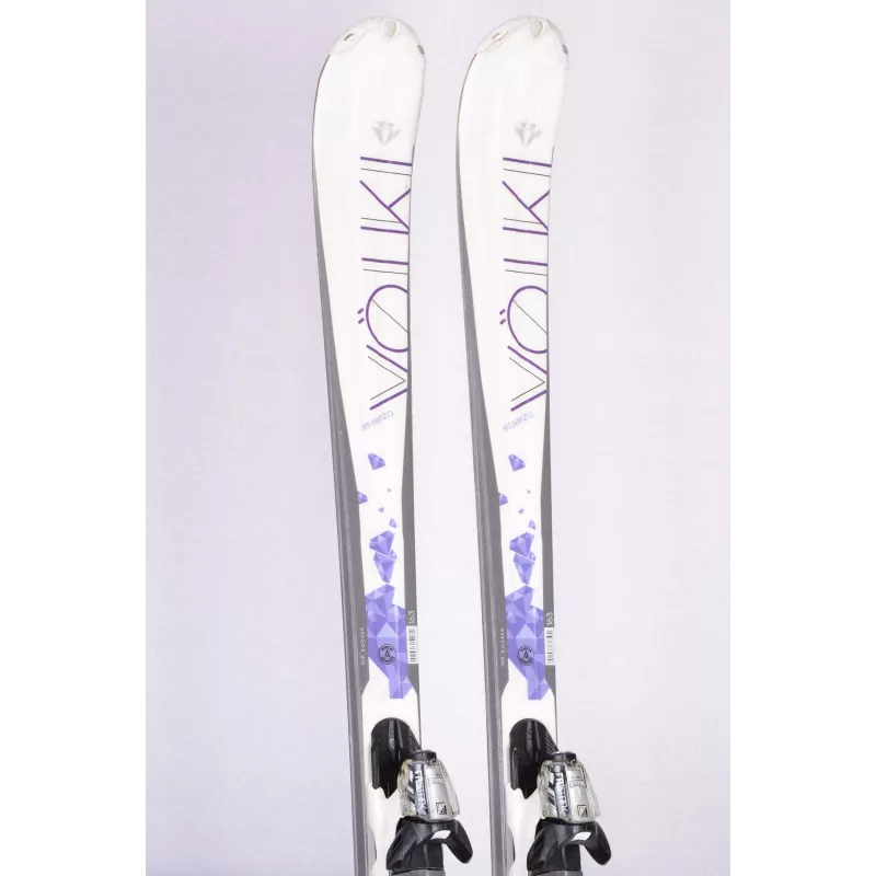 Damen Ski VOLKL ESSENZA ALESSIA white, 3D light core + Marker Fastrak 10