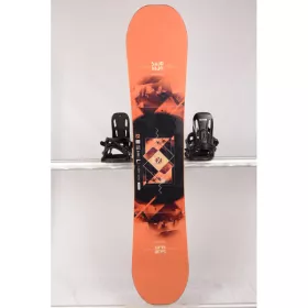 tavola snowboard SALOMON WILD CARD L unite, black/orange, ALL terrain, Woodcore, ROCKER/flat