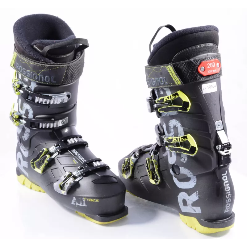 Skischuhe ROSSIGNOL ALLTRACK 100, SKI/WALK, sensor grid, micro, macro, BLACK/yellow