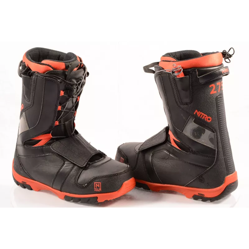 snowboard boots NITRO TEAM TLS, Black/Red ( TOP condition )