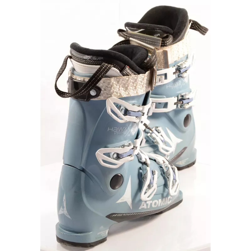 Damen Skischuhe ATOMIC HAWX PRIME R 90 W, MEMORY fit, SOLE flex, 3D silver, thinsulate, BLUE