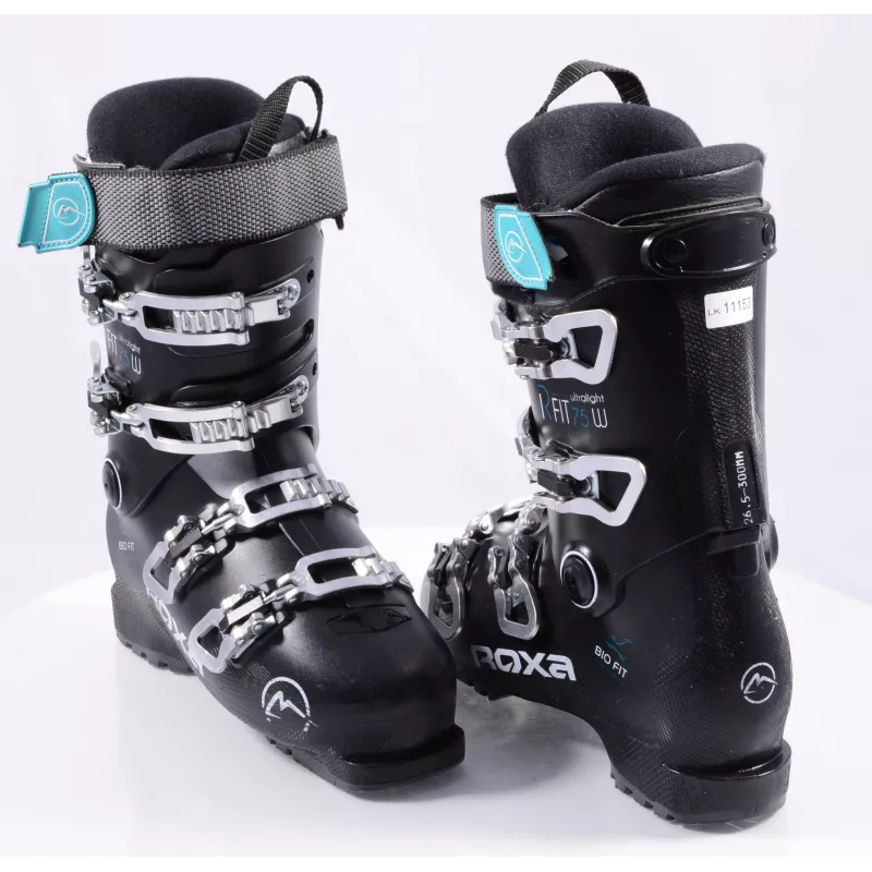 dámske lyžiarky ROXA RFIT 75 W 2022, ultra light, easy entry, bio fit, black/blue ( TOP stav )