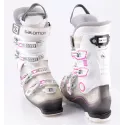 Damen Skischuhe SALOMON X PRO R70 W, WIDE, WHITE/pink, CALF adj., OVERSIZED pivot, micro, macro