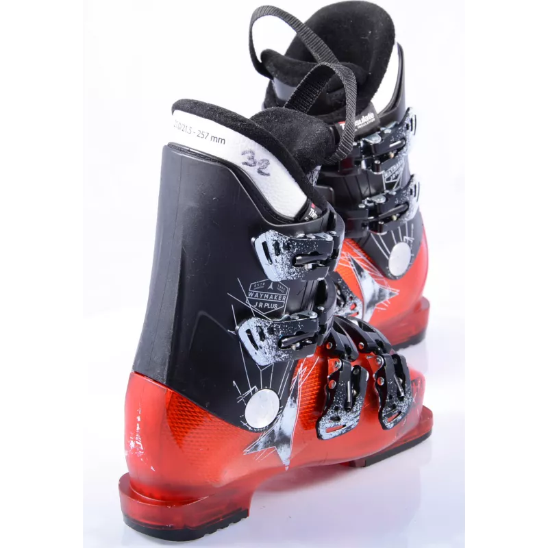 kinder skischoenen ATOMIC WAYMAKER jr Plus 3R, RED/black, macro, THINSULATE insulation