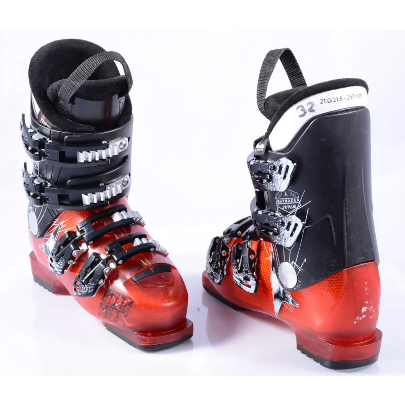 botas esquí niños ATOMIC WAYMAKER jr Plus 3R, RED/black, macro, THINSULATE insulation