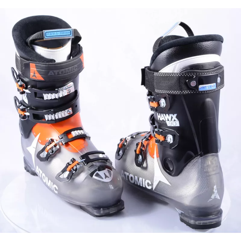 chaussures ski ATOMIC HAWX MAGNA R90, EZ STEP IN, ANATOMIC BRONZE, HAWX feel, micro, macro, ORANGE