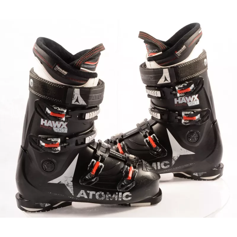 Skischuhe ATOMIC HAWX PRIME 90, THINSULATE, MEMORY FIT 3D silver, CUFF alig., micro, macro ( TOP Zustand )