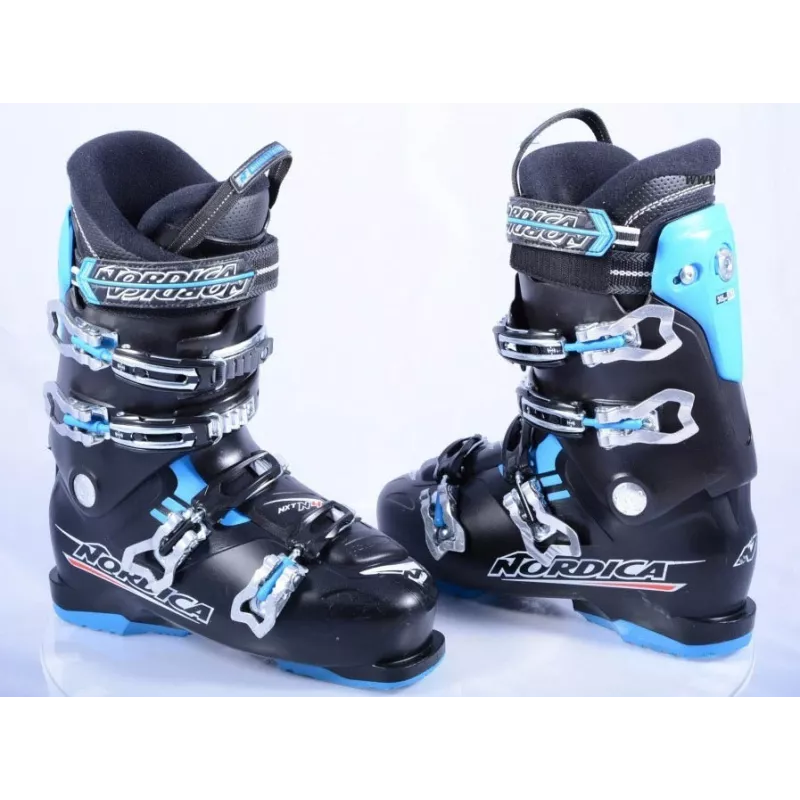 ski boots NORDICA N4R NXT, ANTIBACTERIAL, flex 80, ACP system, BLACK/blue