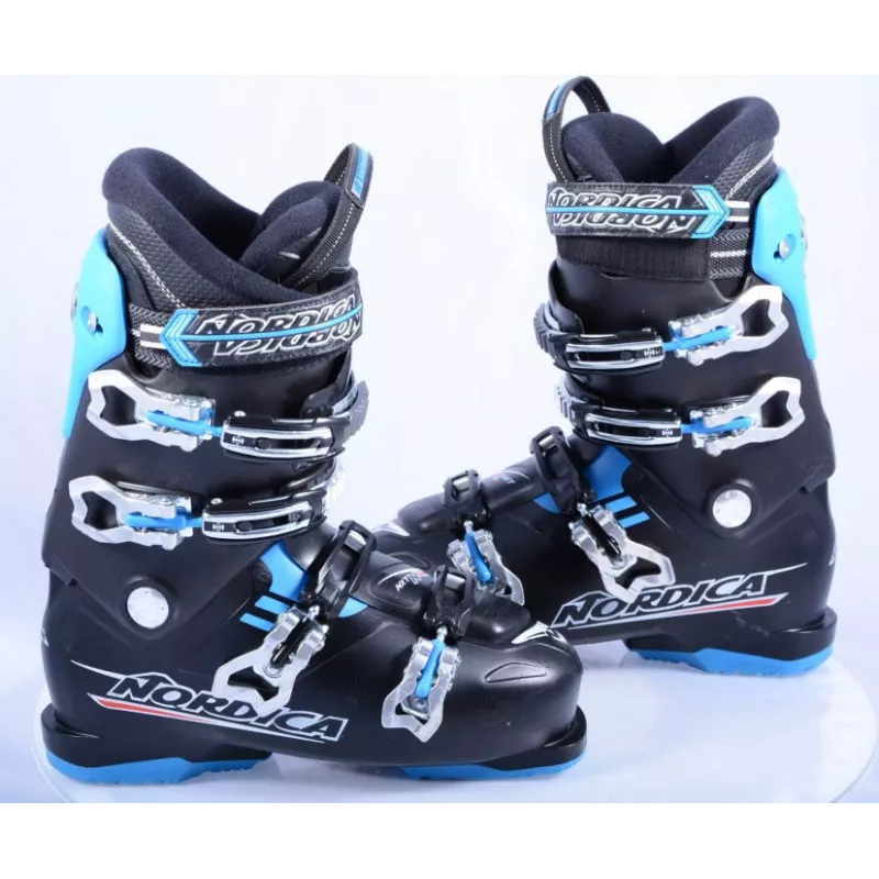 buty narciarskie NORDICA N4R NXT, ANTIBACTERIAL, flex 80, ACP system, BLACK/blue