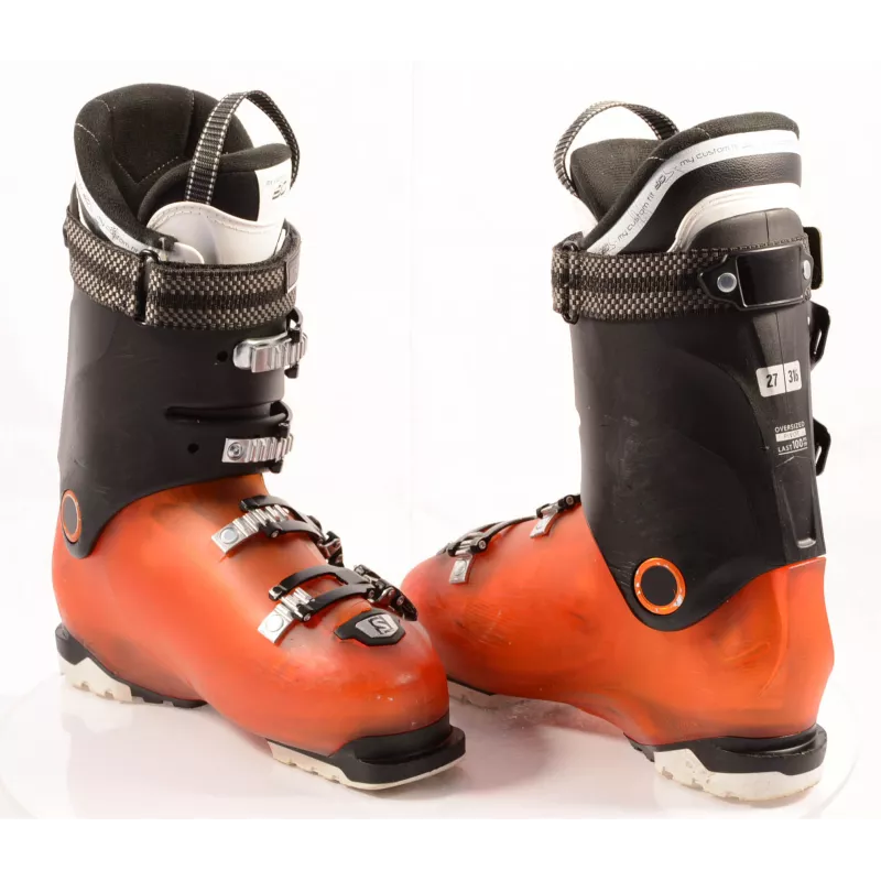 Skischuhe SALOMON X PRO R100 orange, MY custom fit 3D, OVERSIZED pivot, micro, macro
