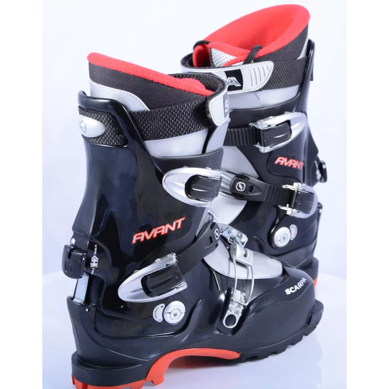 ski touring boots SCARPA AVANT, SKI/WALK, canting, vibram, black/red