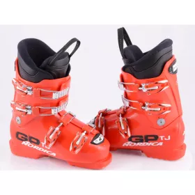 children's/junior ski boots NORDICA GP TJ red, micro, macro ( TOP condition )