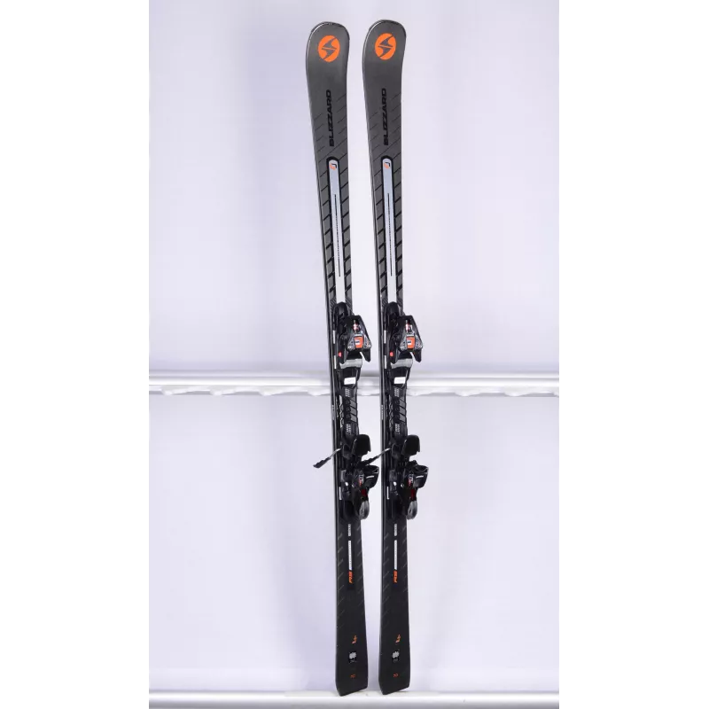 esquís BLIZZARD QUATTRO RS 70 2020, integrated full suspension, carbon booster + Marker XCELL 12 ( Condición TOP )