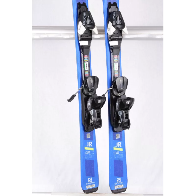 kinder ski's SALOMON S/RACE JR 2020 blue + Salomon L7