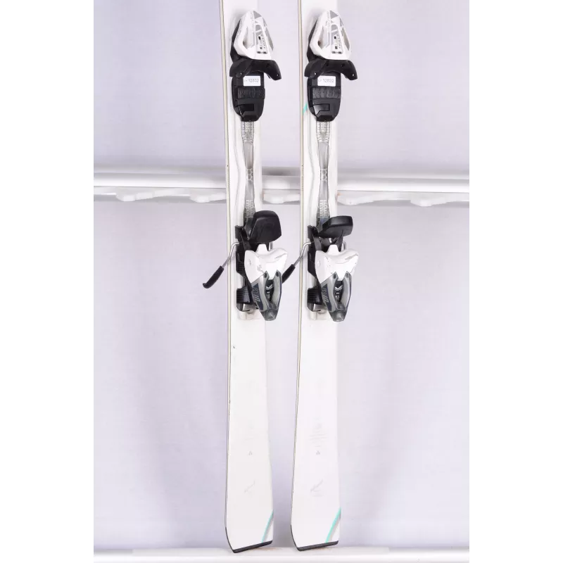 dames ski's FISCHER IVORY WHITE, air tec ti + Fischer W10 ( TOP staat )