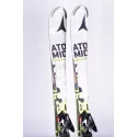skidor ATOMIC NOMAD S RADON, handmade, woodcore, all mount., white/green + Atomic XTO 12 ARC ( TOP-tillstånd )