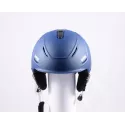 lyžiarska/snowboardová helma UVEX P1US 2.0, Blue Matte, nastaviteľná ( NOVÁ )