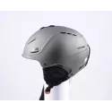 lyžiarska/snowboardová helma UVEX P1US 2.0, Black Matte, nastaviteľná ( NOVÁ )