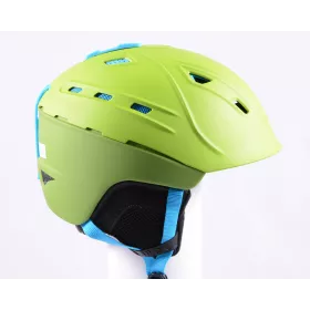 lyžiarska/snowboardová helma UVEX P2US, Green/blue, nastaviteľná ( NOVÁ )