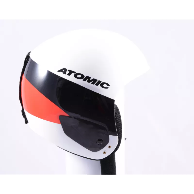 lyžiarska/snowboardová helma ATOMIC REDSTER REPLICA, White/black/red, nastaviteľná ( NOVÁ )