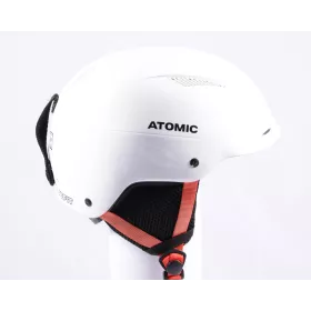 lyžařská/snowboardová helma ATOMIC SAVOR LF live fit, WHITE/red, nastavitelná