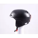 lyžiarska/snowboardová helma MARKER R, Black/red, nastaviteľná ( TOP stav )