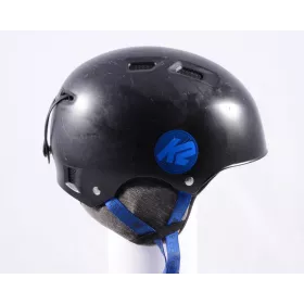 laskettelu/lumilautailu kypärä K2 VERDICT, Black/blue, säädettävä