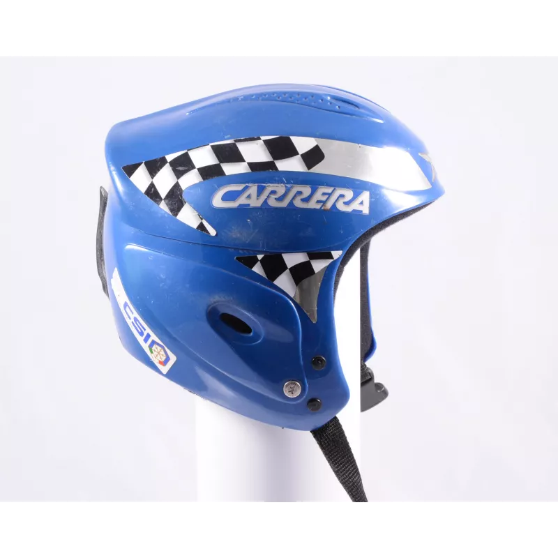 lyžiarska/snowboardová helma CARRERA blue/white, nastaviteľná