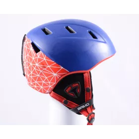 lyžařská/snowboardová helma BRIKO KODIAKINO, Blue/red, nastavitelná