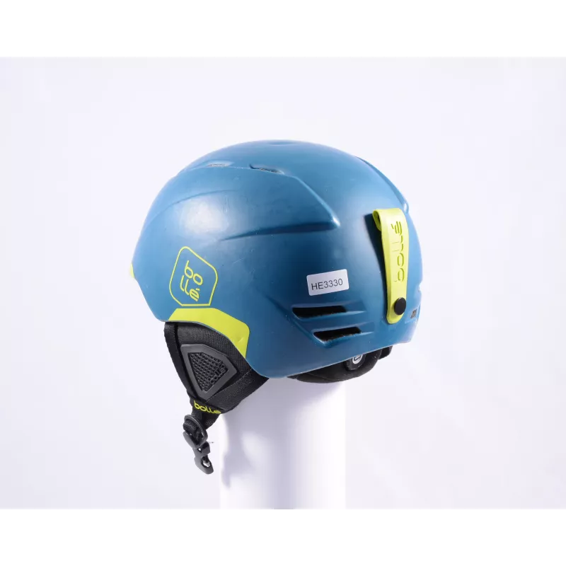 lyžiarska/snowboardová helma BOLLE B-YOND, Soft blue/lime, nastaviteľná