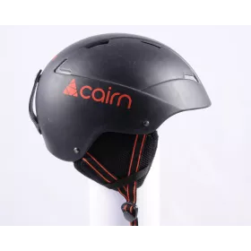 Skihelm/Snowboard Helm CAIRN LOC-ACTIVE, Matte black/red, einstellbar