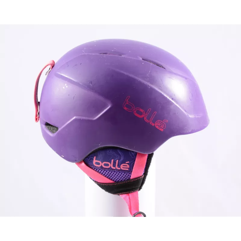 lyžiarska/snowboardová helma BOLLE B-LIEVE, Purple, nastaviteľná