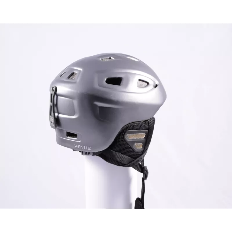 lyžiarska/snowboardová helma SMITH VENUE, Grey Matte, nastaviteľná ( TOP stav )