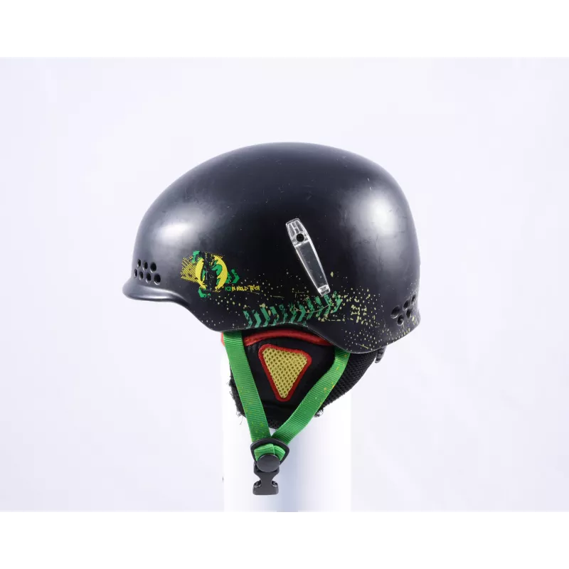 lyžiarska/snowboardová helma K2 ILLUSION, Black, nastaviteľná ( TOP stav )