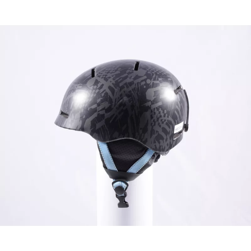 lyžiarska/snowboardová helma ATOMIC MENTOR JR, Black/grey, nastaviteľná