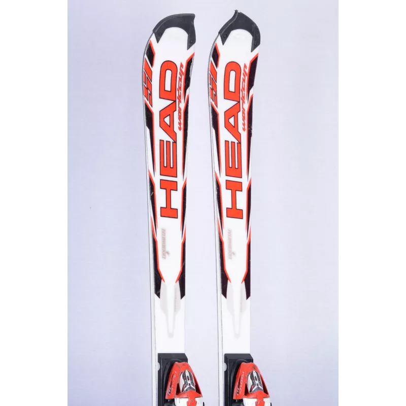 skis HEAD WORLDCUP SL, sandwich technology, white/black/red + Head FF 14