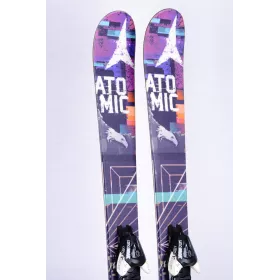 kinder ski's ATOMIC PUNX, FREESTYLE, handmade, junior eagle, TWINTIP + Atomic Ezytrak 7