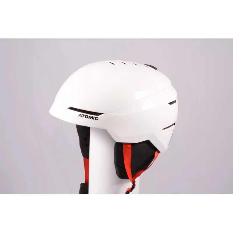 casco de esquí/snowboard ATOMIC SAVOR R 2019, WHITE/red, Air ventilation, ajustable